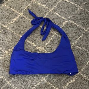 BECCA Women's Swim Bikini Top in Blue